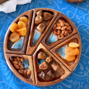 Abstract Nuts Tray